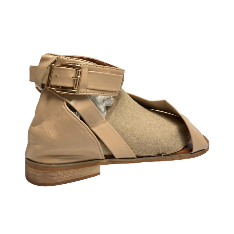 Square Open Toe Fashion Slide