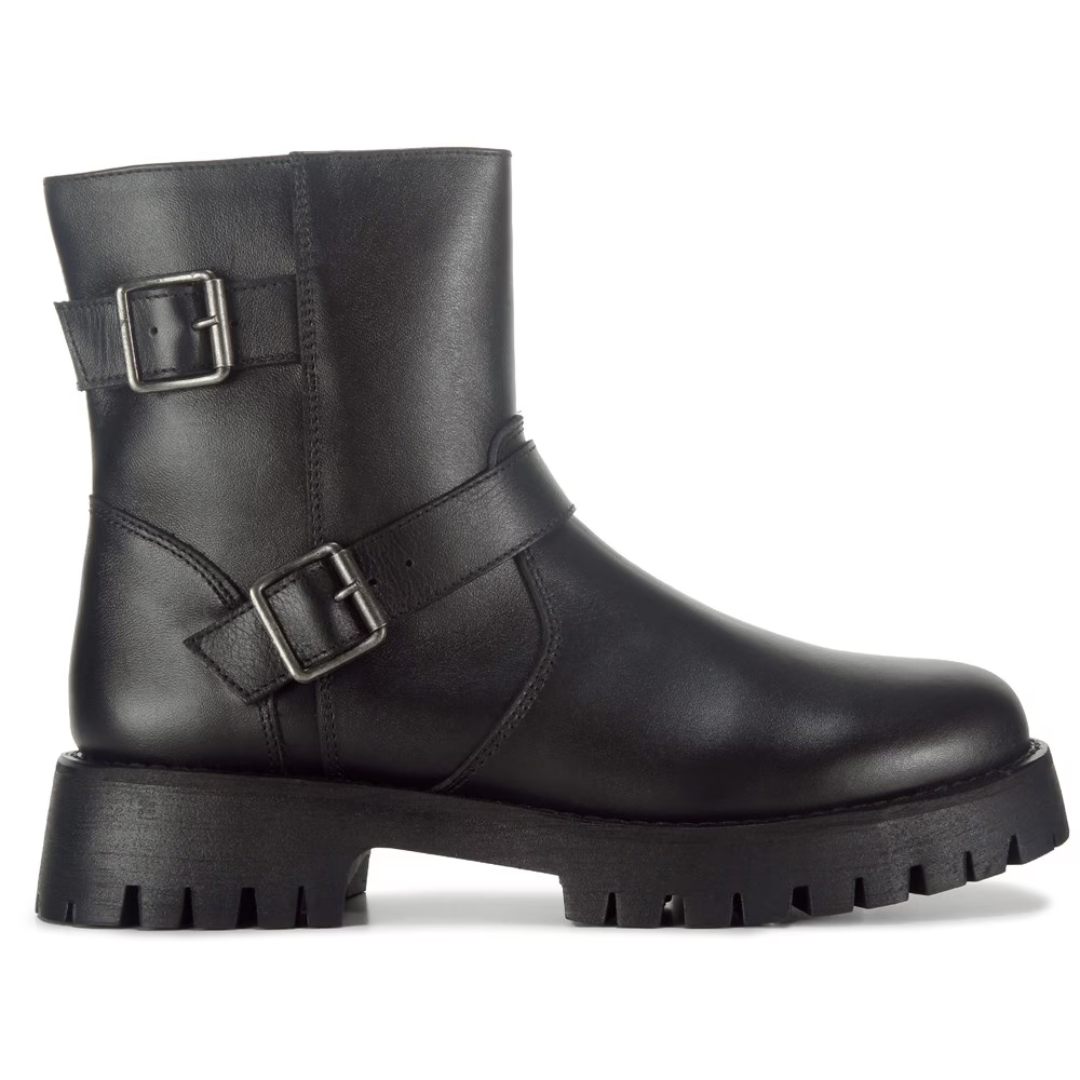 Steve Madden Women's Crusader CRSD01S1 Black Boots 1795732