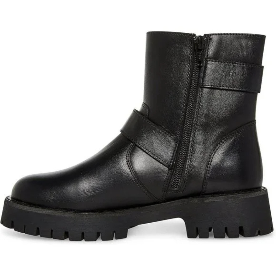 Steve Madden Women's Crusader CRSD01S1 Black Boots 1795732