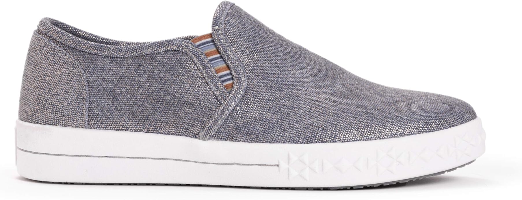 Muk Luks Women's Street Savvy Sneaker-Blue Loafer