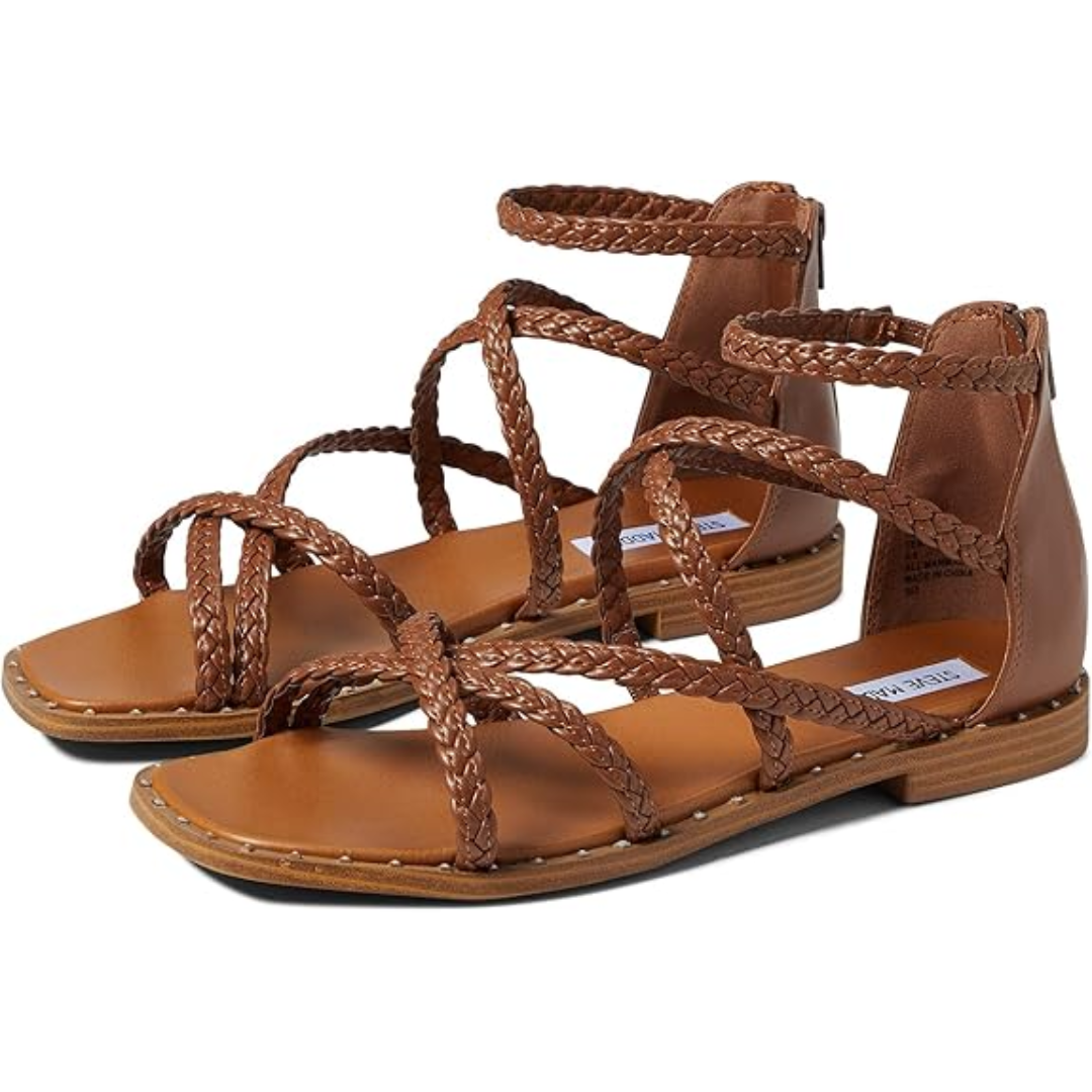 Steve Madden Women's Tessi Flat Summer Sandal
