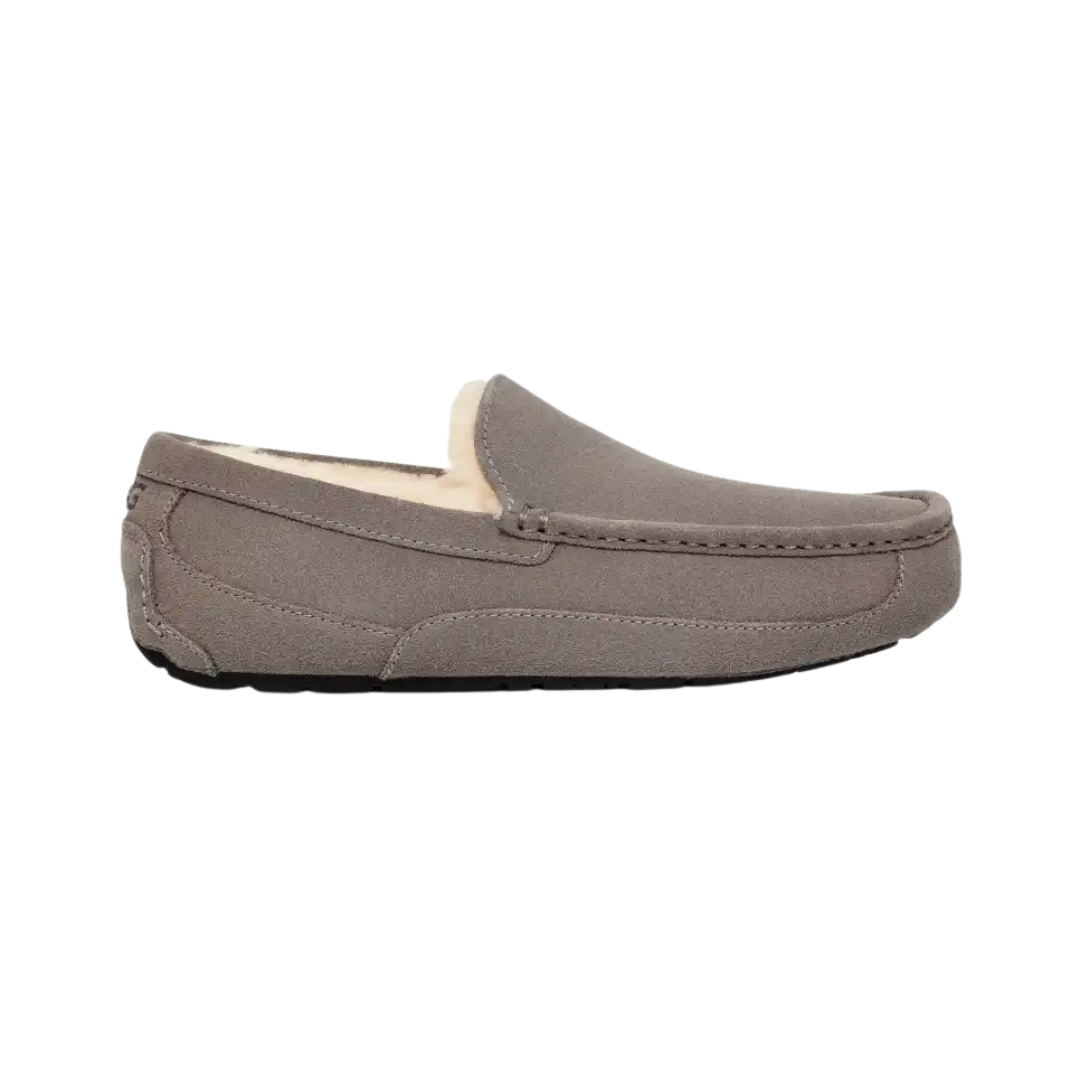 UGG Men's Ascot Grey Slippers – Indoor/Outdoor Comfort 1101110