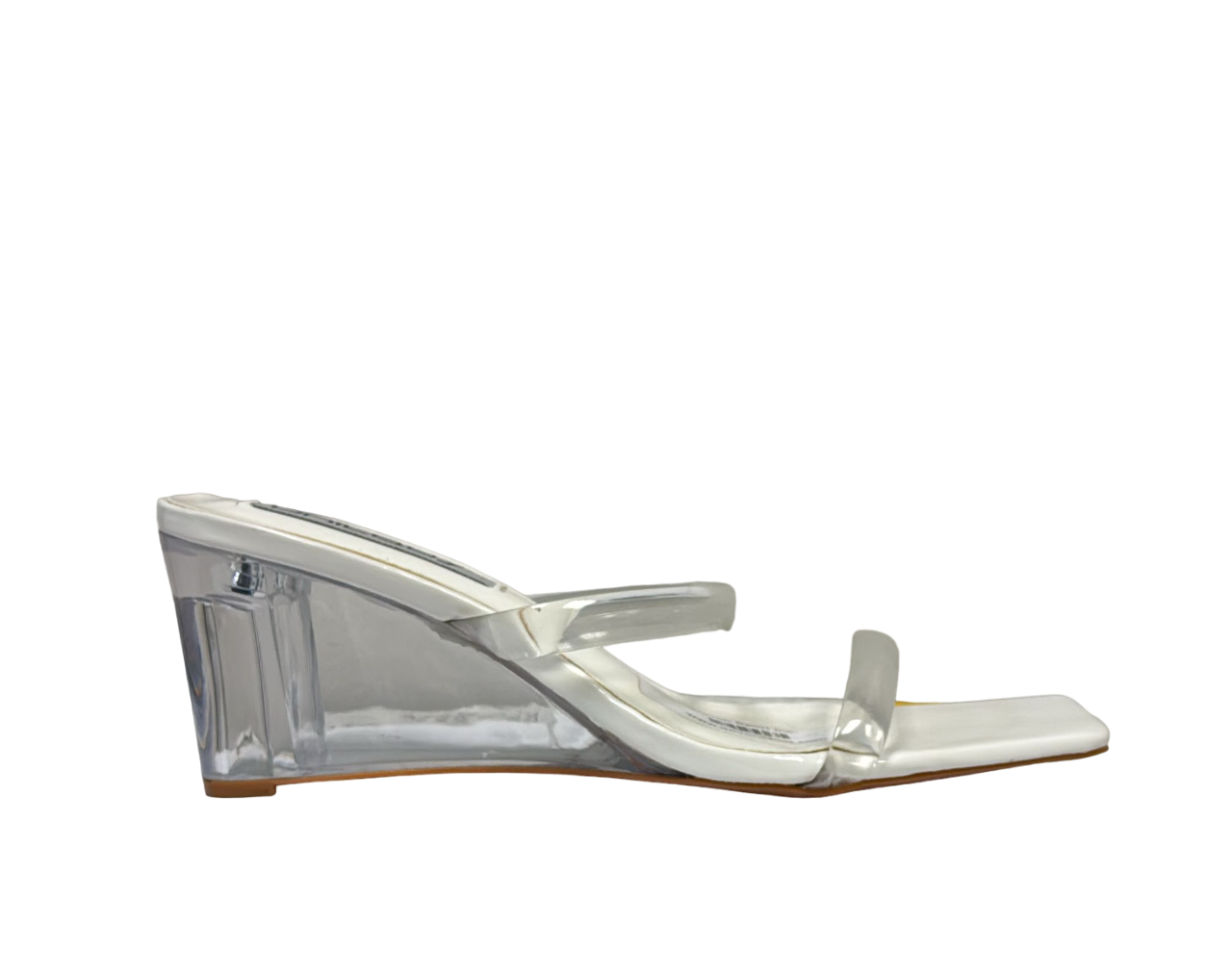 Sandalias blancas de mujer Unilady estilo transparente