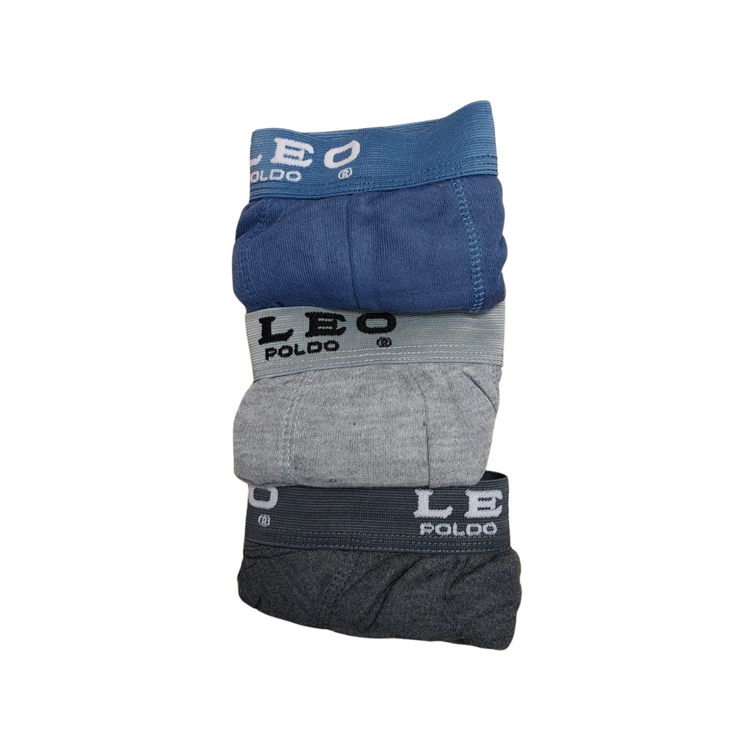 Boxer Leo Poldo Climalite pour homme - Sous-vêtements de performance (lot de 3)