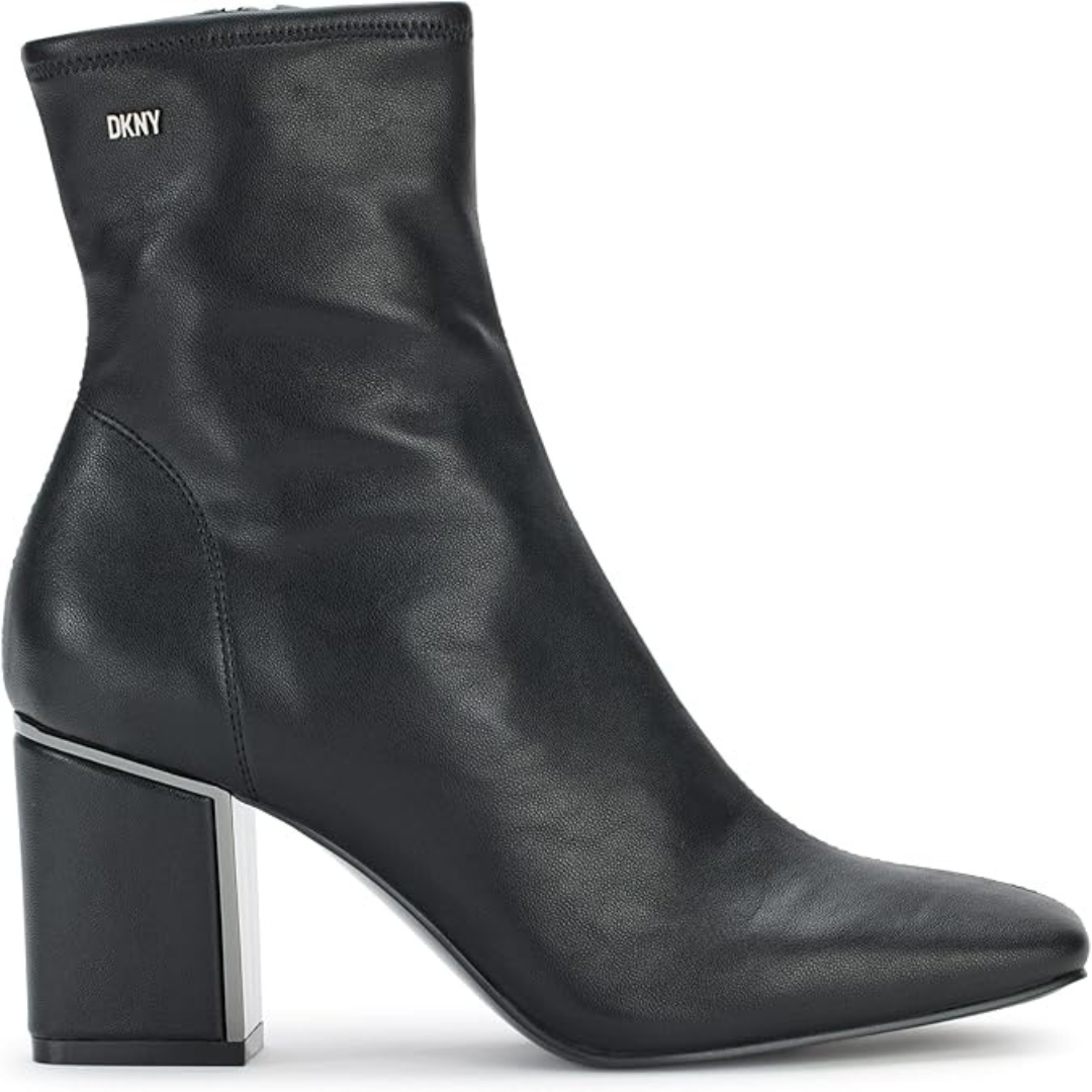 DKNY Women's Cavale Suede Bootie Itm.1800433 Black
