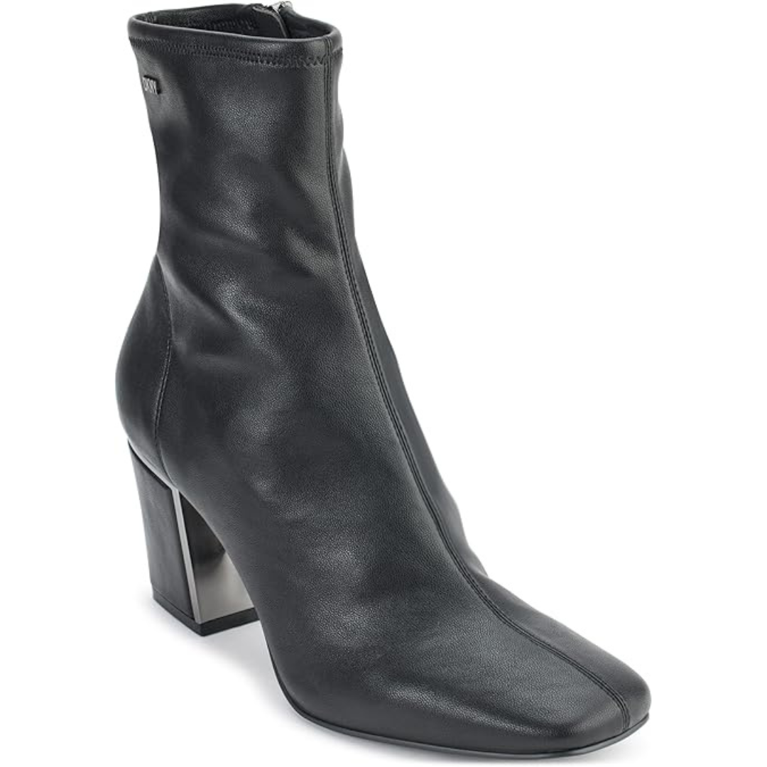 DKNY Women's Cavale Suede Bootie Itm.1800433 Black