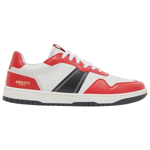 Greats Brooklyn Men's Stuylux Sneakers Red White
