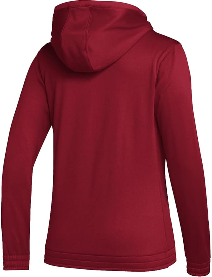 Adidas Team Issue Women's Full Zip Hoodie Red