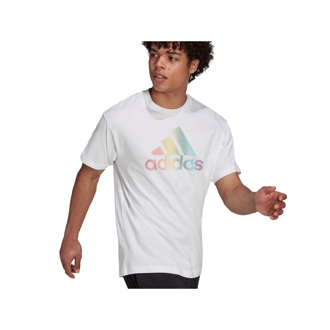 adidas Men’s Pride Badge of Sport Graphic T-Shirt – JW2053