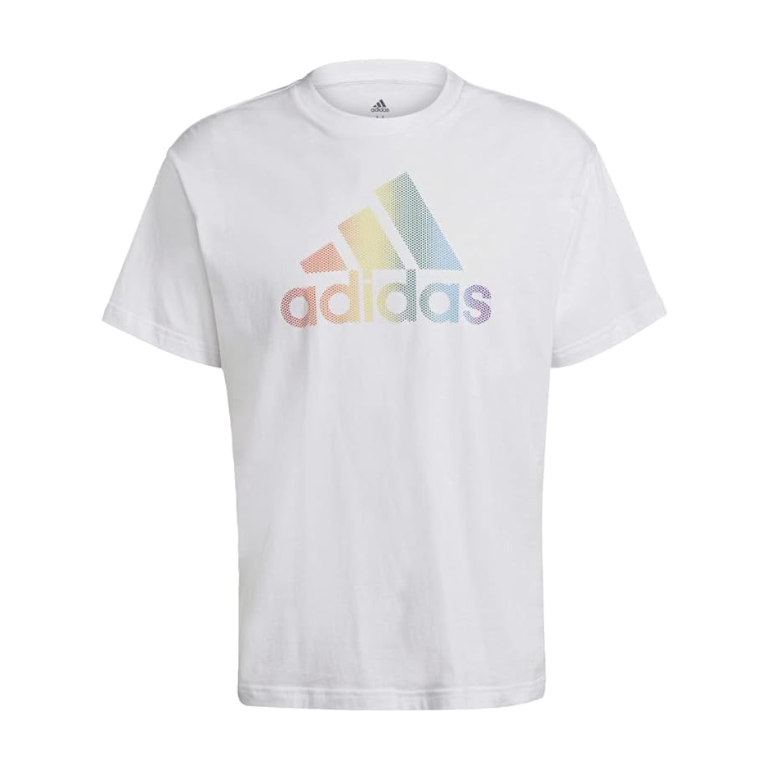 adidas Men’s Pride Badge of Sport Graphic T-Shirt – JW2053