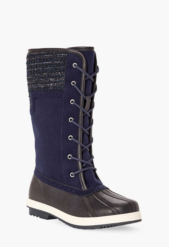 Reila Weather Blue Snow Boots