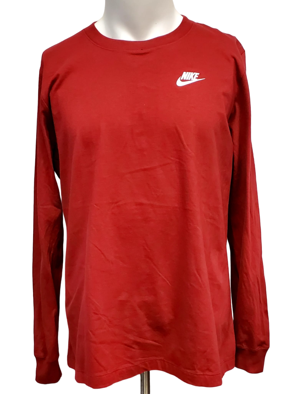 Nike Women's Red Long Sleeves T-Shirt DO6905-613