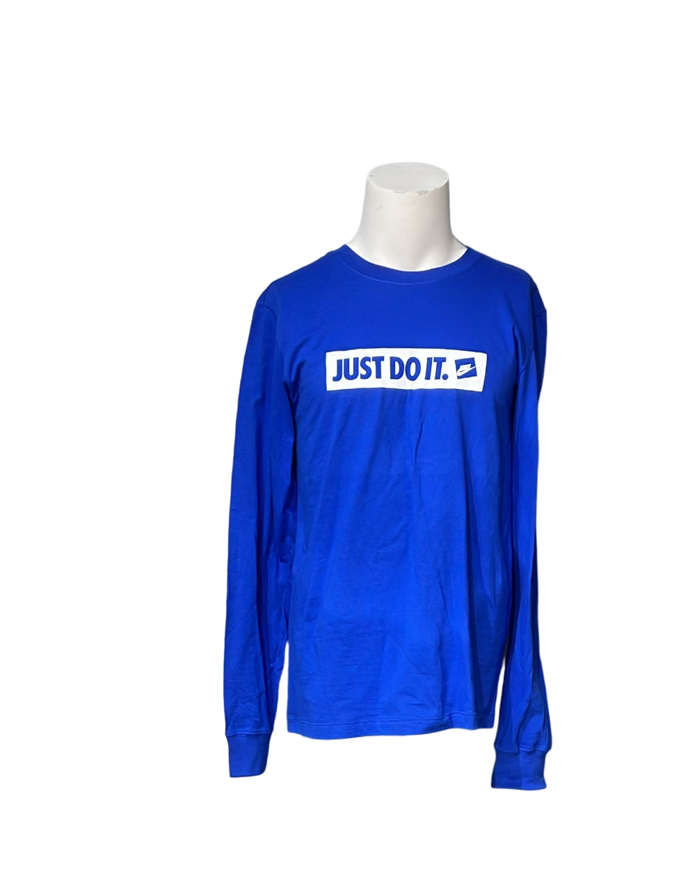 Blue nike just do it shirt sales
