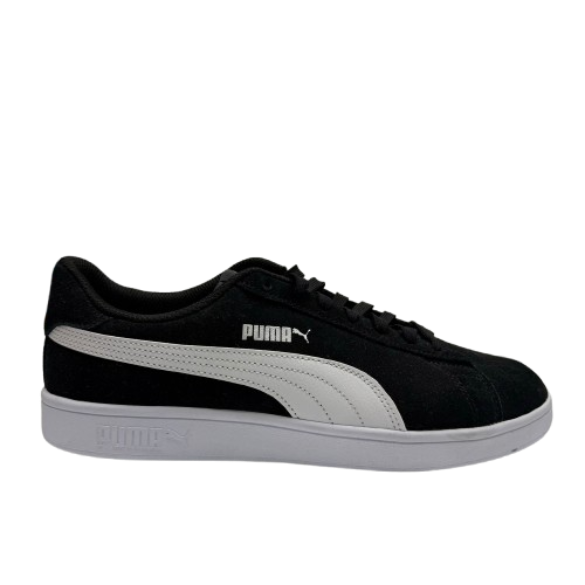 Puma Classic Suede para hombre, color negro y blanco, 386436 01