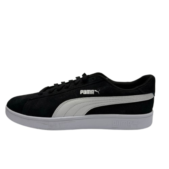 Puma Classic Suede para hombre, color negro y blanco, 386436 01
