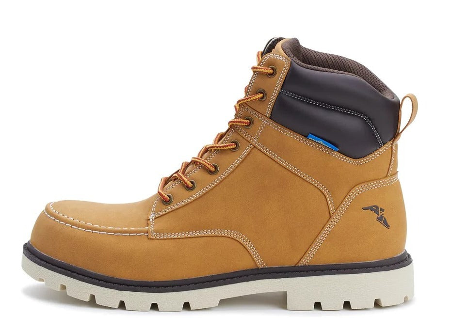 Botas de trabajo con punta de acero Penn de Goodyear para hombre, color trigo