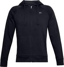 Under Armour Kid's Zip Fleece Hoodie Black 1351407