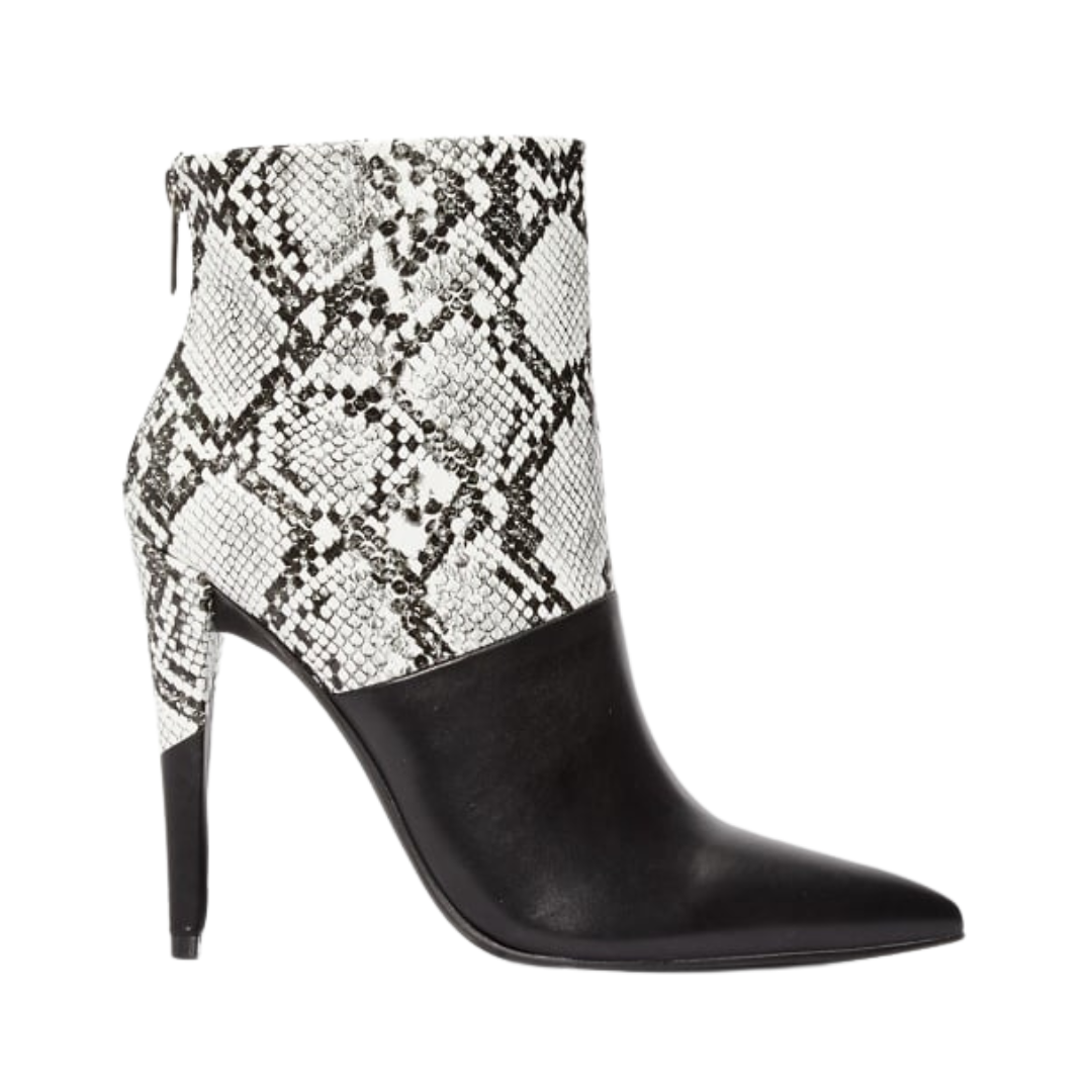 Justfab Women's Wild Stiletto Ankle Heels Bootie