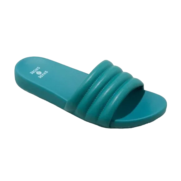 Shade & Shore Women's Kendra Dark Teal Sandals