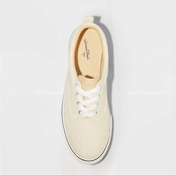 Baskets à lacets Molly jaunes à filetage universel