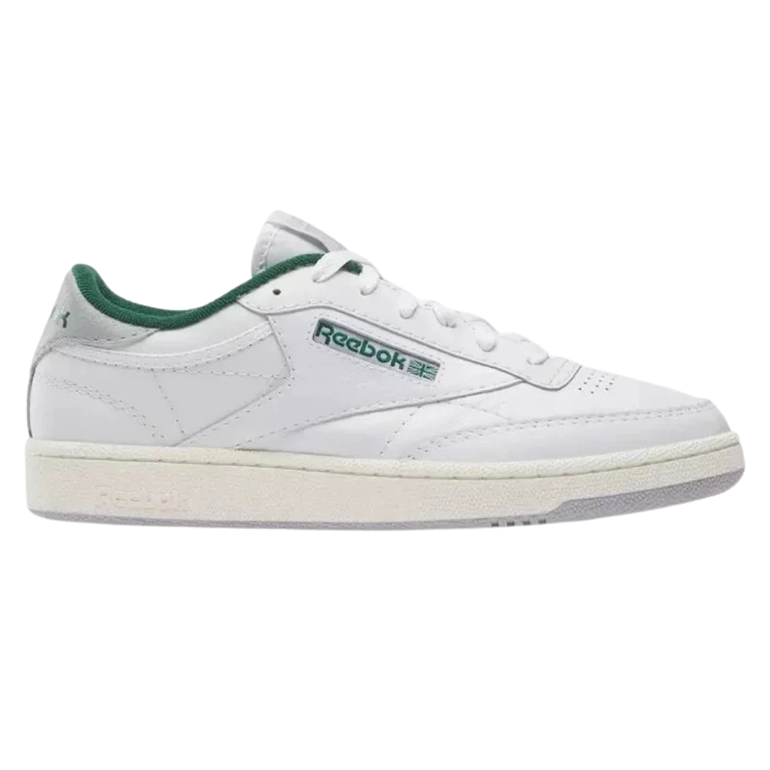 Reebok Men's Club C 85 Sneakers – White/Green 100032970