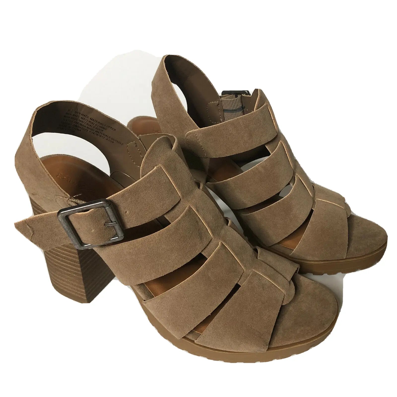 Zapatos de tacón alto marrones para mujer de Universal Thread