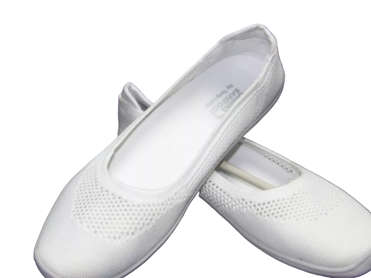 Bailarinas descalzas Cheeks Tony Little Cheeks blancas