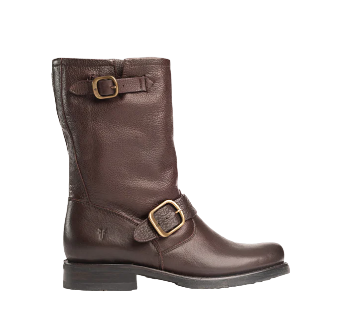 Frye Women's Veronica Short Boots 76509 Brown 3476509-DBN