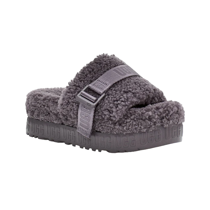 UGG Women's Fluffita Sha Sandals - Grey 113475