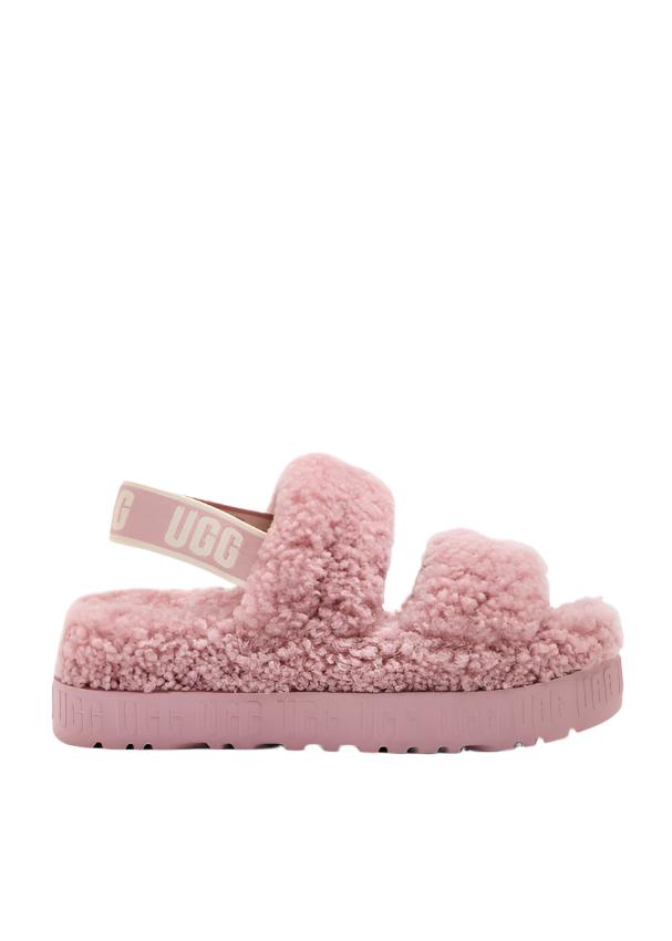 UGG Women's Oh Fluffita Sandals Rose Grey 1120876