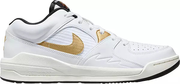 Jordan Men's Stadium 90 DX4397-170 Blanco/Dorado metalizado-Negro-Vela 