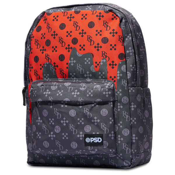 PSD Emblem Lux Drip Backpack Gray / Red (Copy)