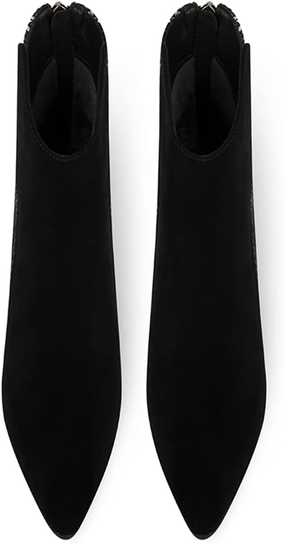 Shoedazzle Black and White Snake Embossed Lizebeth Boot