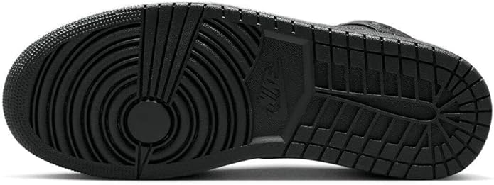 Air Jordan 1 Mid Black/Black-Black 554724 093