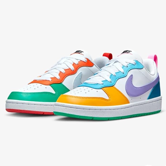 Nike Court Borough Low Recraft Big Kids' Shoes FQ8373-902