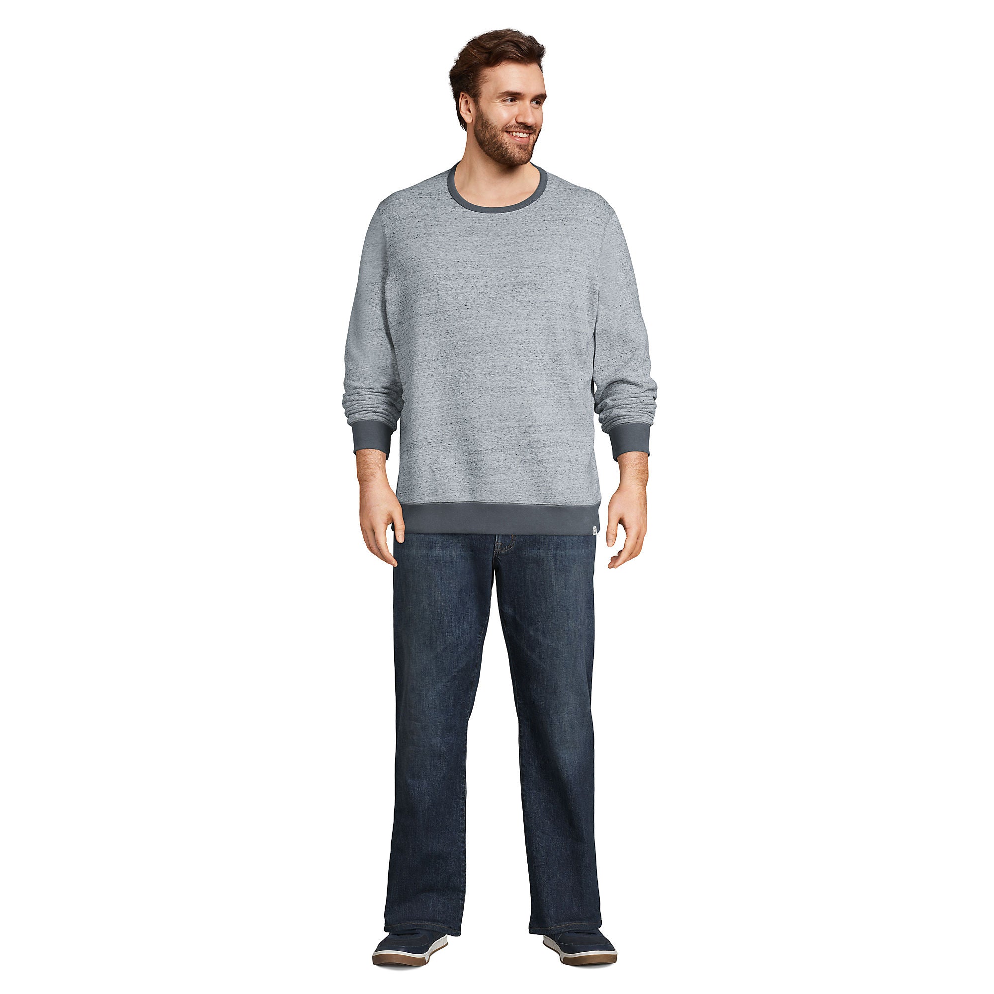 Lands' End Men's Blake Shelton Serious Sweats Crewneck Sweatshirt