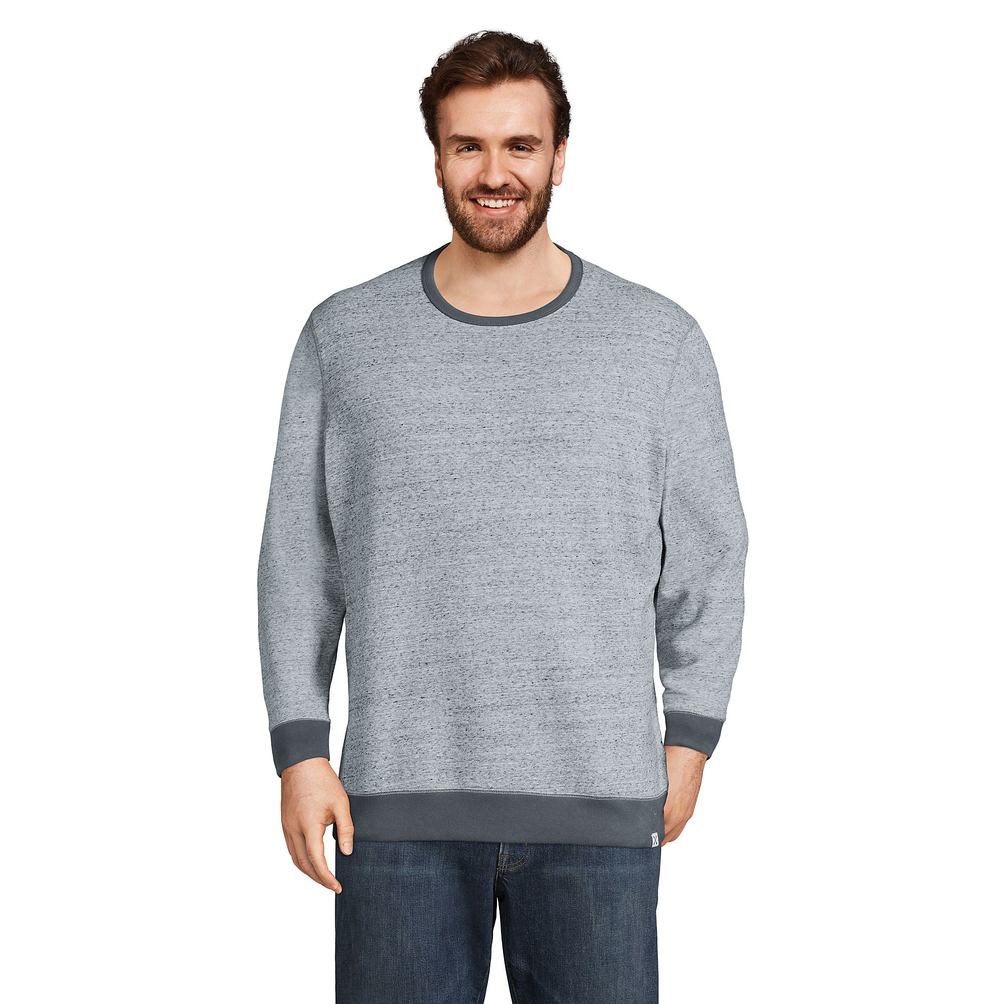 Lands' End Men's Blake Shelton Serious Sweats Crewneck Sweatshirt