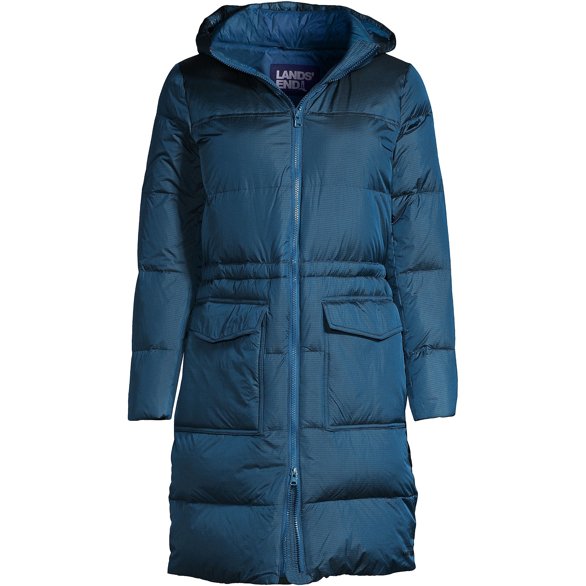 Lands' End Women's Down Wide Channel Coat
