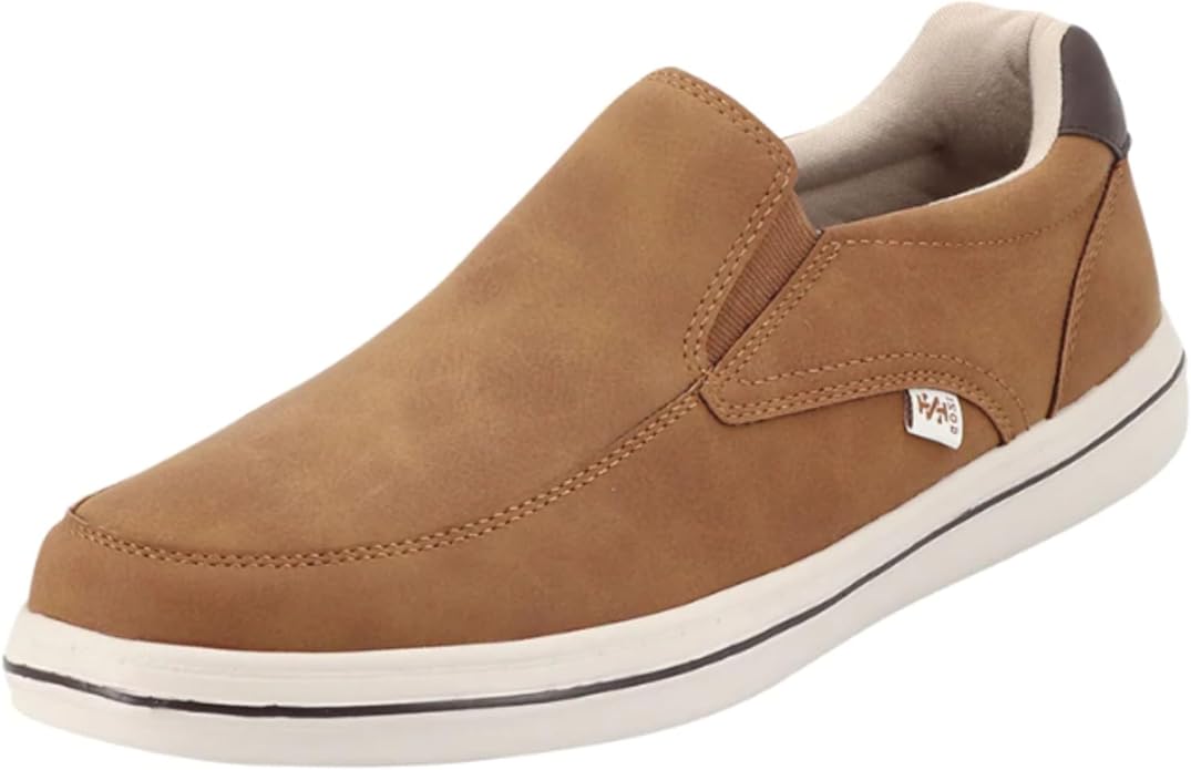 Izod Men's Barlow Brown Slip On Shoes