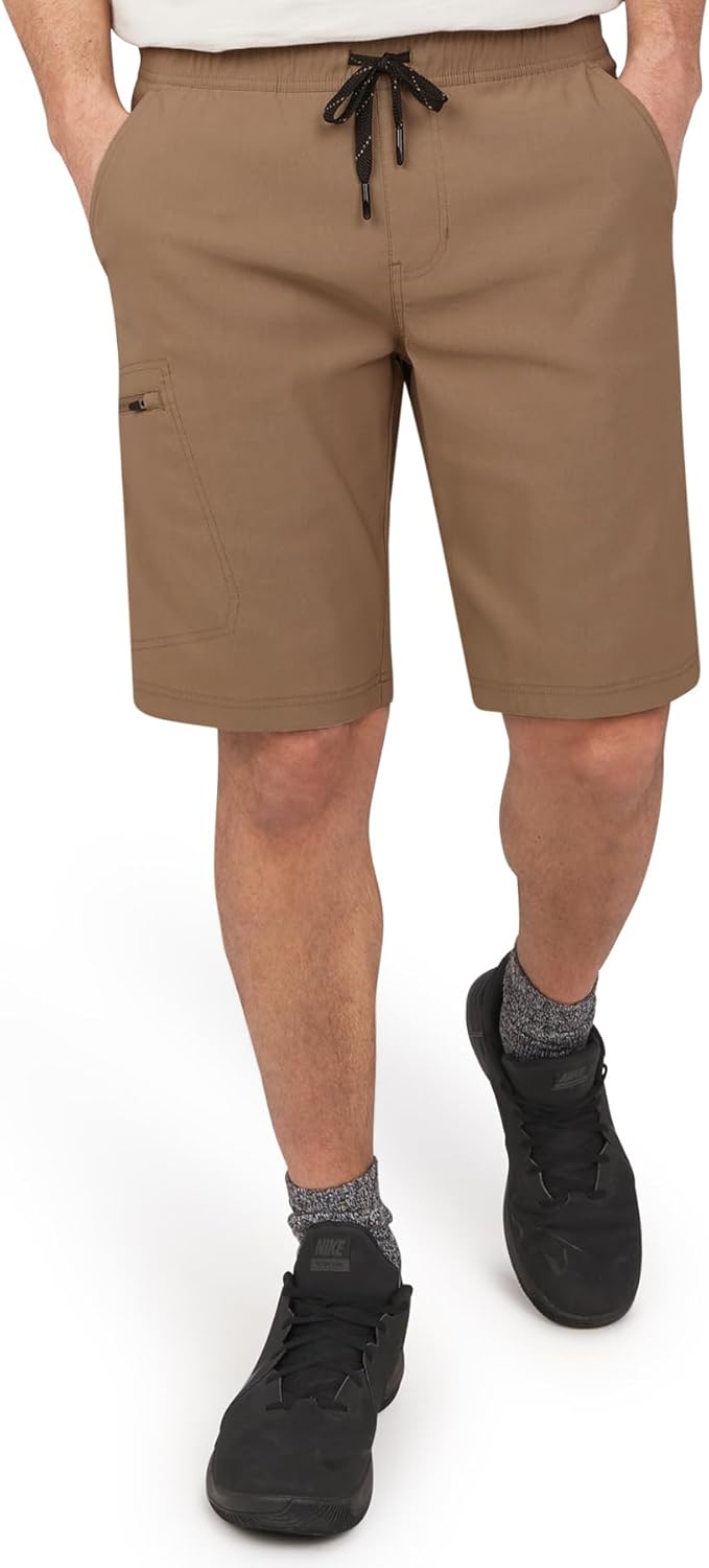 Weatherproof Vintage Men's Stretch Cargo Shorts Tan 1712425