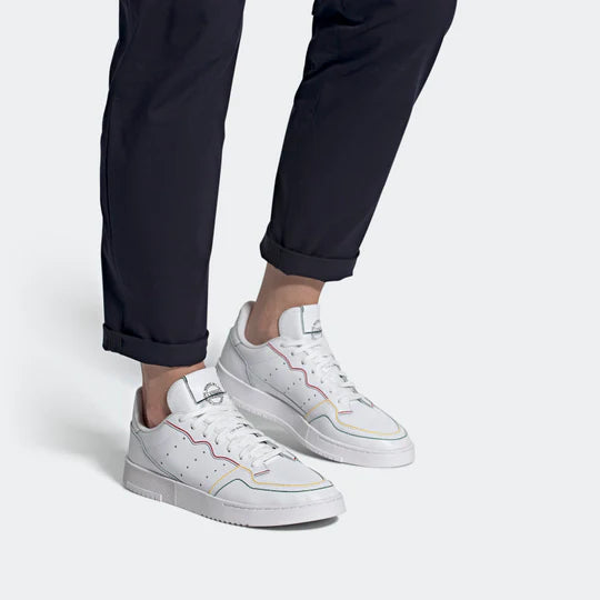 Zapatillas Adidas Supercourt para hombre en color blanco nube y multicolor FX9058 