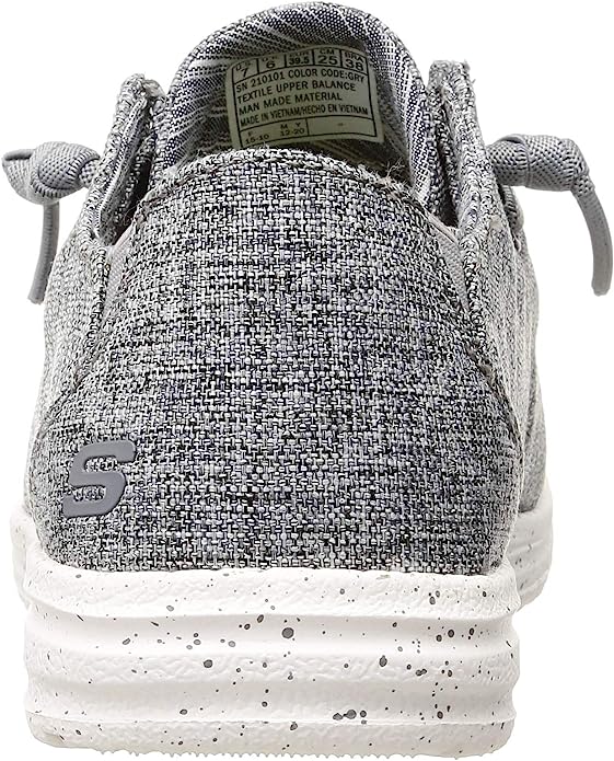 Chaussures à enfiler Melson Chad grises pour hommes de Skechers