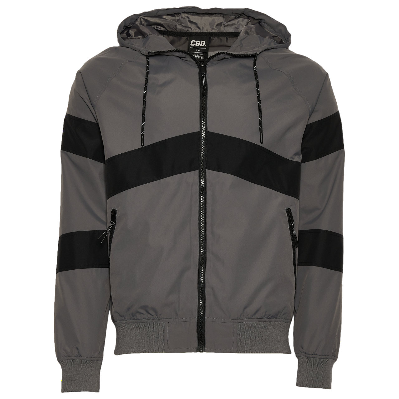 CSG Blitz Wind Breaker Jacket Gray/Black 1808164