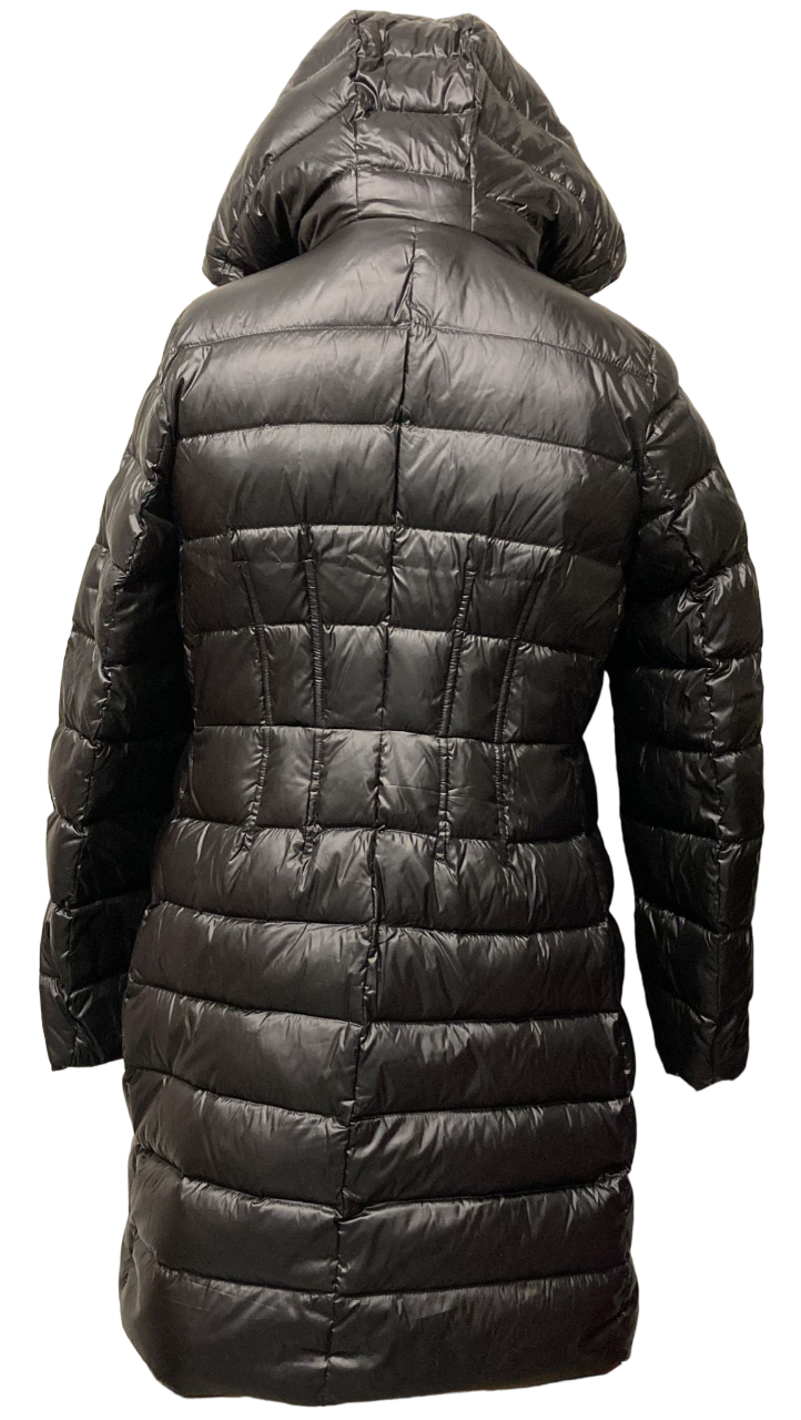 Lands' End Women's  Classic Lightweight Down Coat Black