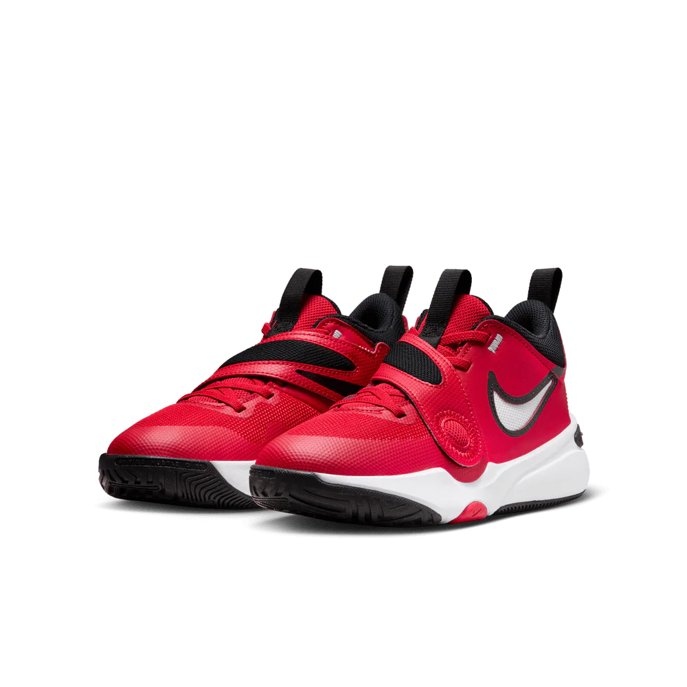 Nike Kid's Team Hustle D11 (PS) Shoes – Fire Red DV8994-602