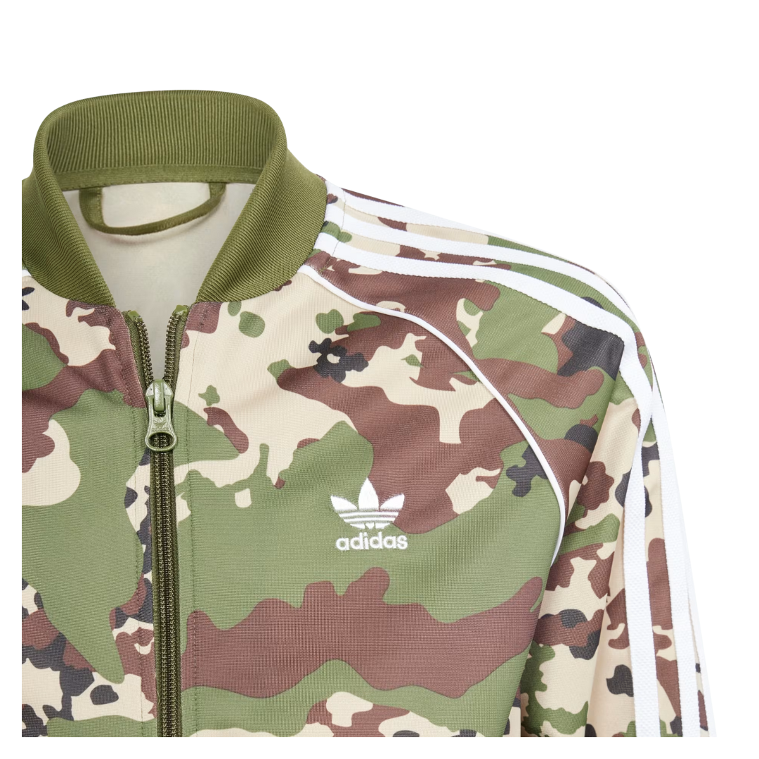 Adidas Big Kids' Camo SST Track Top – Juniors’ IS3290