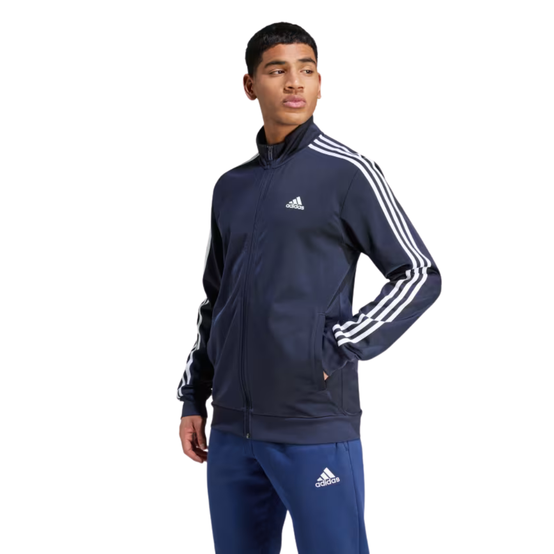 Adidas Men's Essentials Warm-Up 3-Stripes Track Jacket H46100