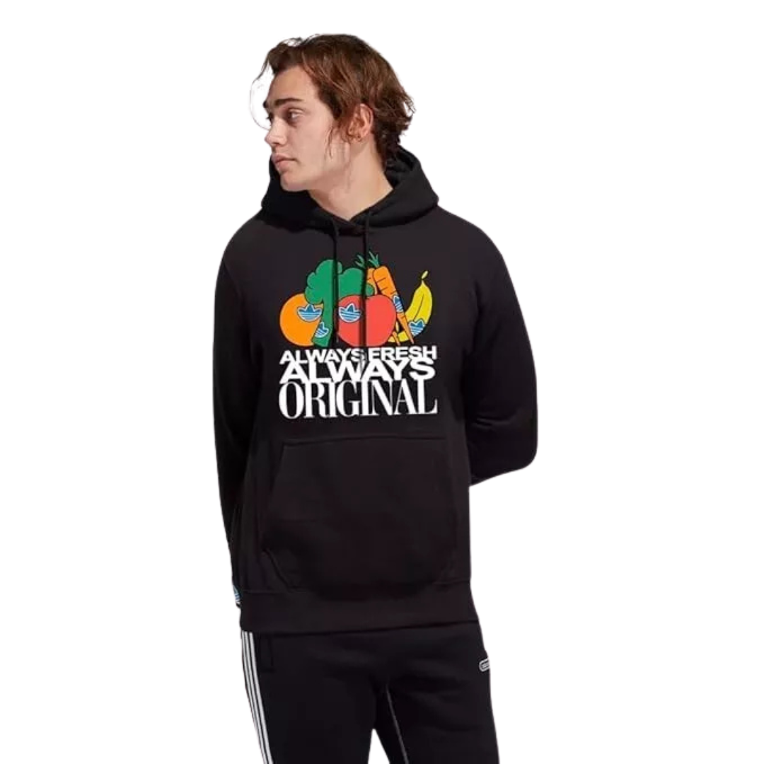 Adidas Men's Black Fleece Hoodie HD5259
