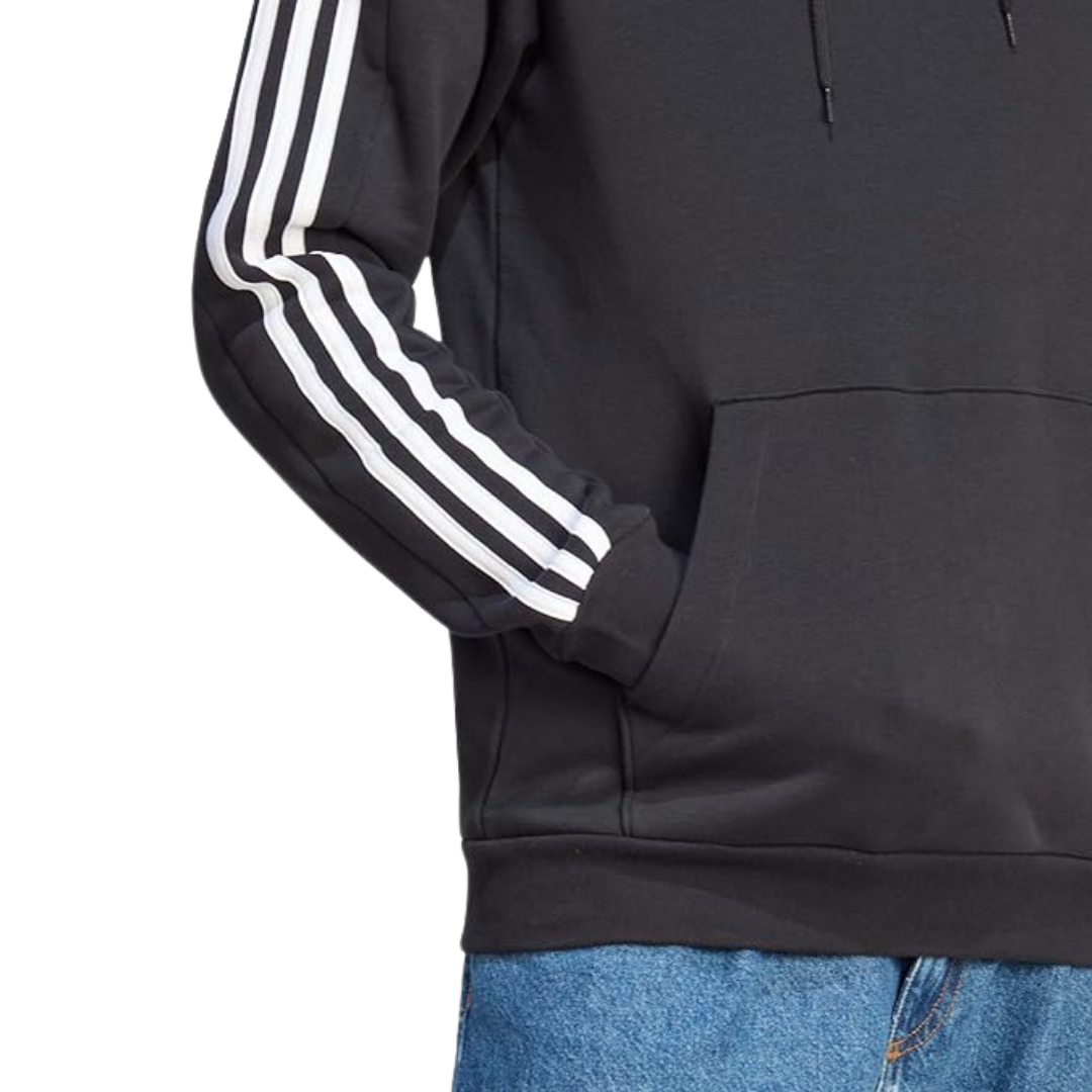 AdidasMen's Essential Pullover Hoodie Black