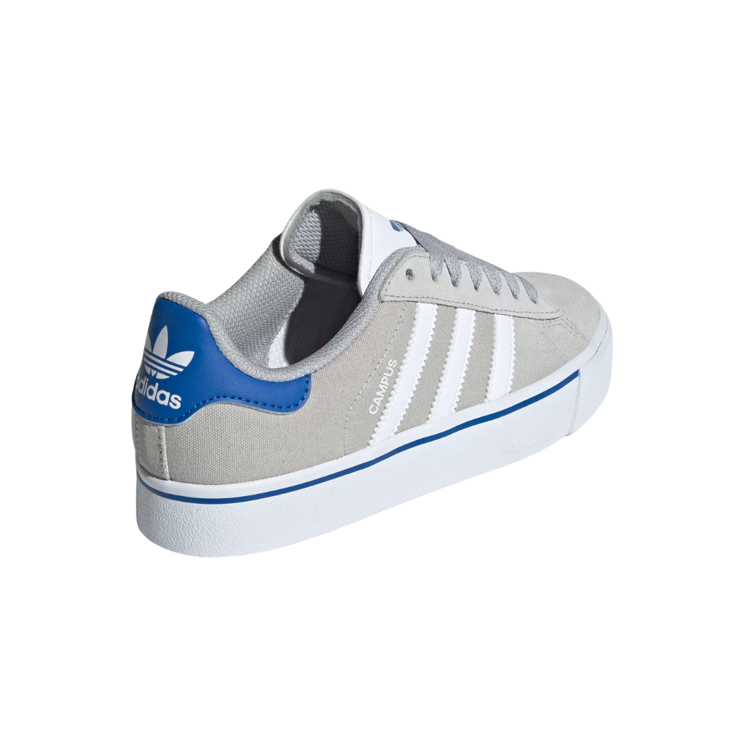 Adidas Kids' Campus Vulc Shoes – Grey IH8039